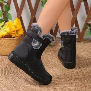 Women's shoes and boots Thickened warm cotton shoes, anti-slip, waterproof and wear-resistant snow boots